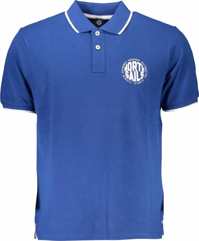North Sails "Blu Cotton Men Polo Shirt"