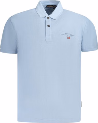 Azzurro Cotton Men Polo