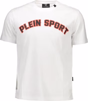 White Cotton Men's T-Shirt