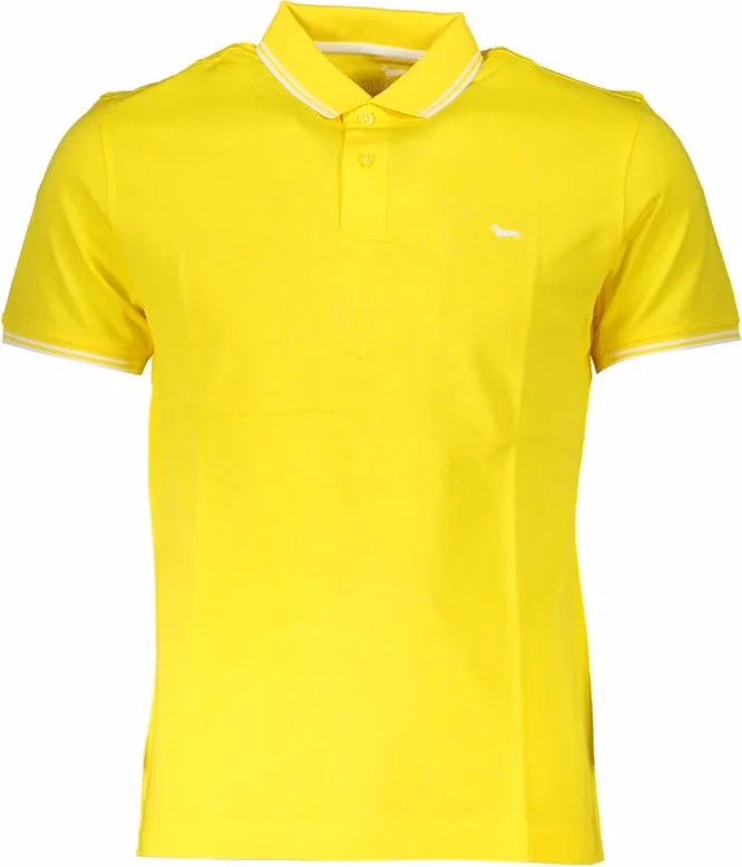Harmont & Blaine Yellow Cotton Men Polo