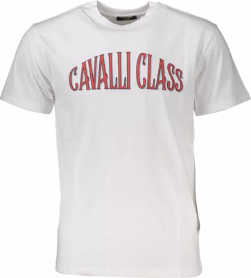 White Cotton Men T-Shirt