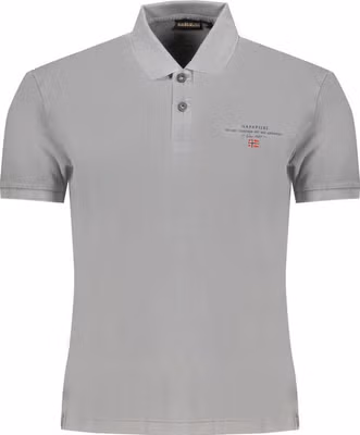 Brown Cotton Men Polo Shirt