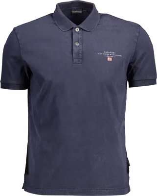 Blu Cotton Men Polo