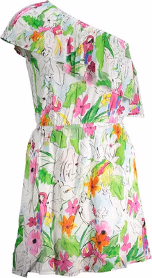 White Viscose Women Dress