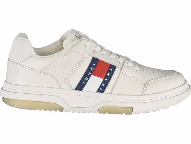 Tommy Hilfiger Bianco Poliuretano Men Sneaker