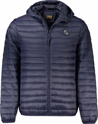 Blue Polyamide Men's Jacket