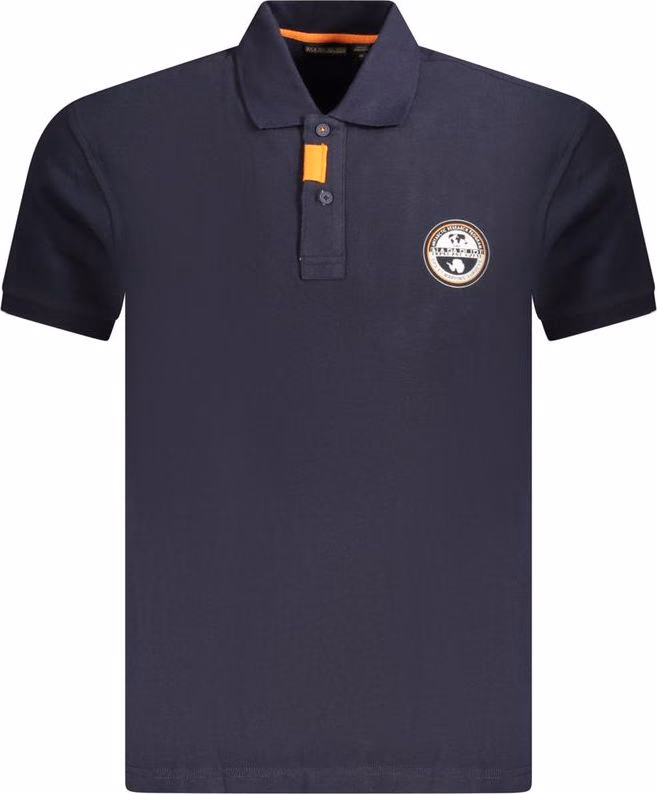 Napapijri Blu Cotton Men Polo