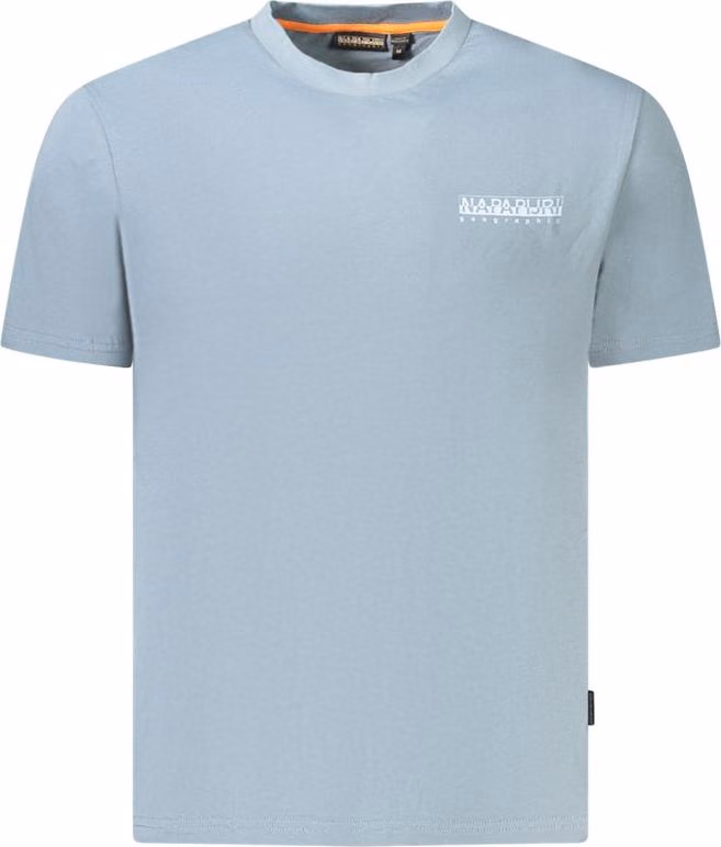 Napapijri Grigio Cotton Men T-Shirt