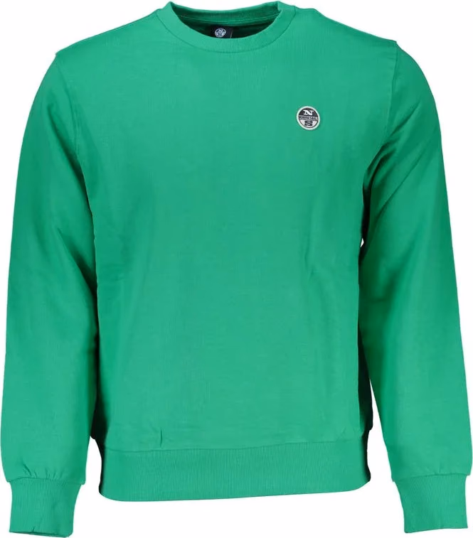 North Sails Verde Cotton Men Sweatshirt