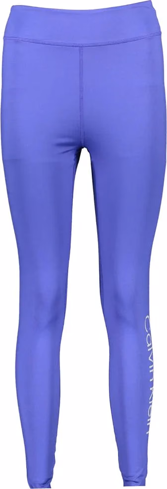 Calvin Klein Blu Poliestere Woman Legging