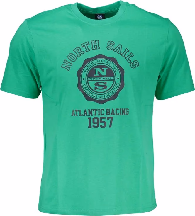 North Sails Verde Cotton Men T-Shirt