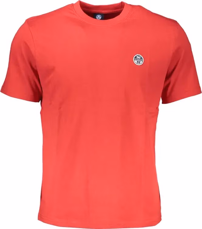 North Sails Rosso Cotton Men T-Shirt
