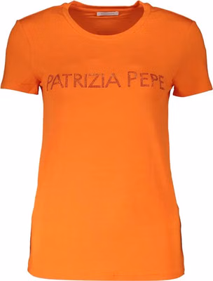 Arancione Viscosa Women T-Shirt