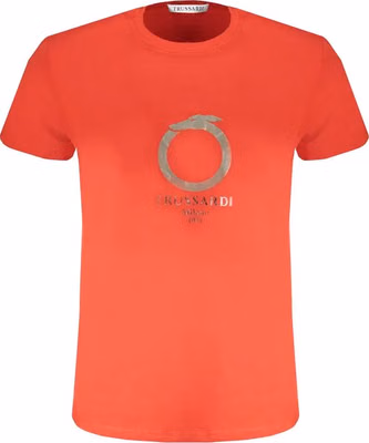 Red Cotton Men T-Shirt