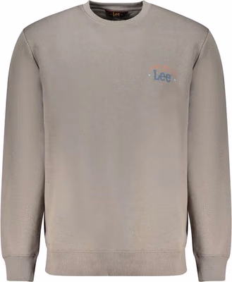 Grigio Cotton Men Sweatshirt