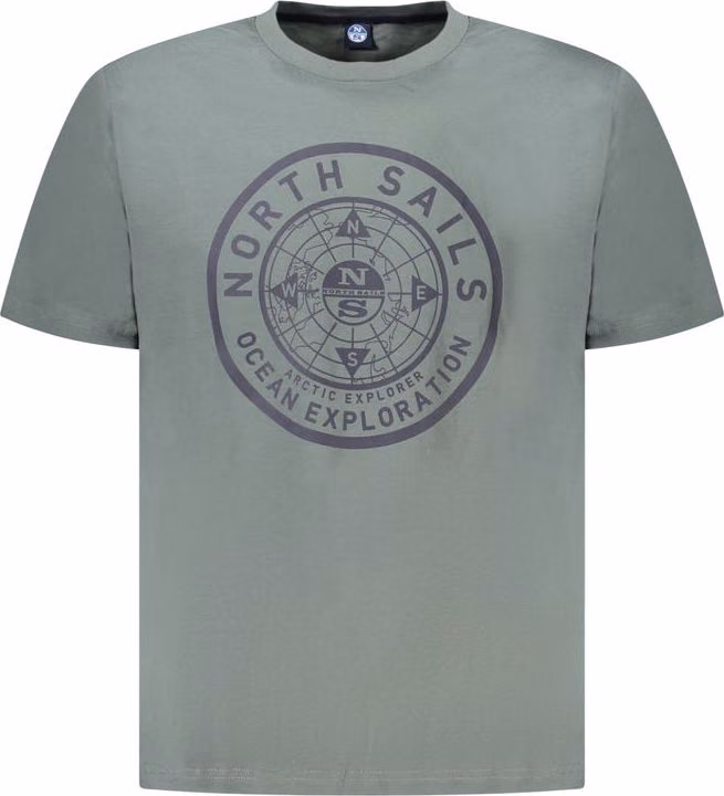 North Sails Verde Cotton Men T-Shirt