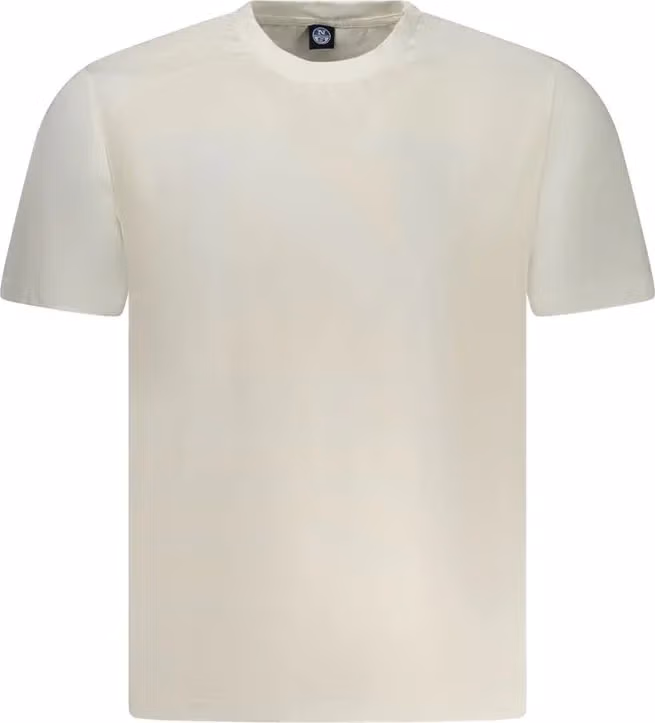 North Sails Bianco Cotton Men T-Shirt