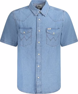 Azzurro Cotton Men Shirt