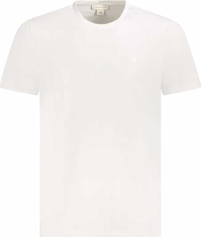 Calvin Klein Bianco Cotton Men T-Shirt