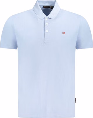 Azzurro Cotton Men Polo