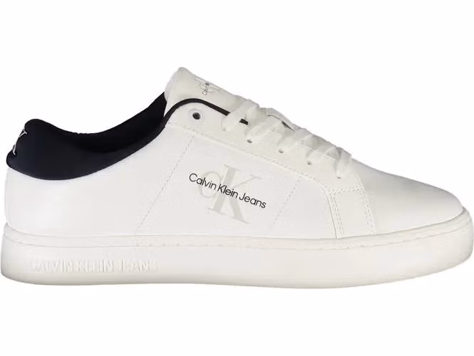 Calvin Klein Bianco Polyurethane Men Sneaker