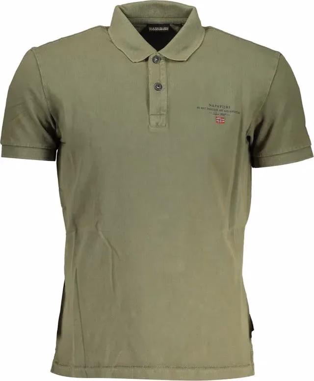Napapijri Verde Cotton Men Polo