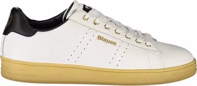 Bianco Poliuretano Men Sneaker