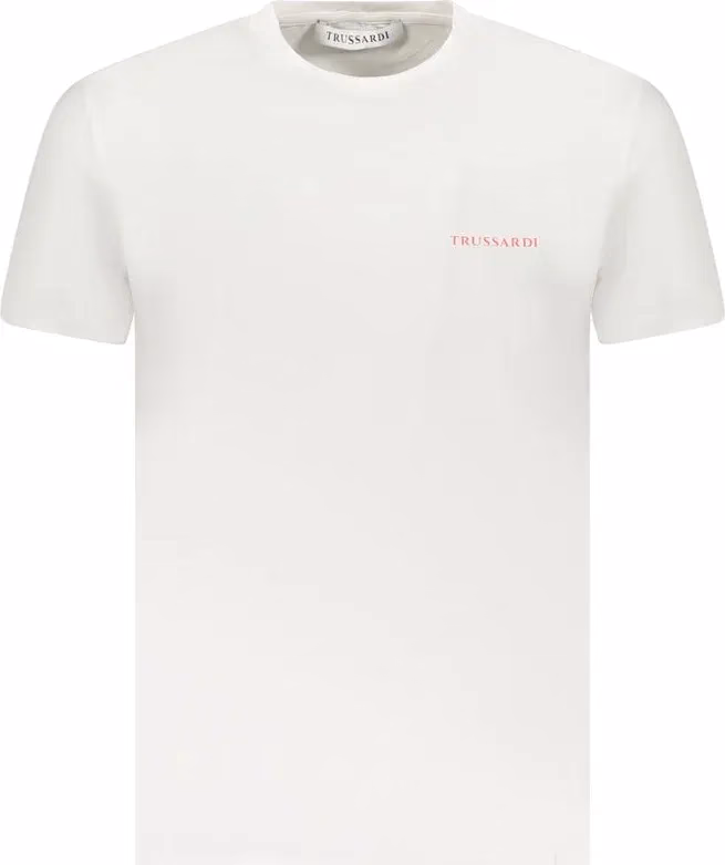 Trussardi White Cotton Men's T-Shirt