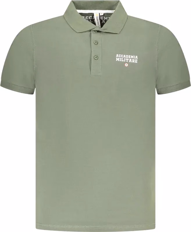Accademia Militare Verde Cotton Men Polo
