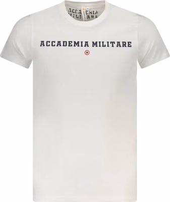 White Cotton Men's T-Shirt