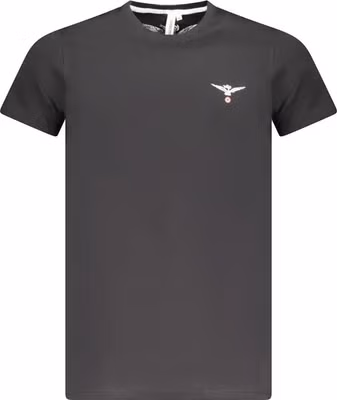 Black Cotton Men's T-Shirt