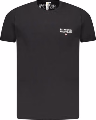 Black Cotton Men's T-Shirt