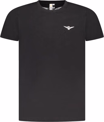 Black Cotton Men's T-Shirt