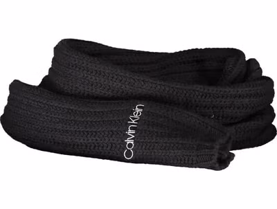 Black Cotton Women Scarf