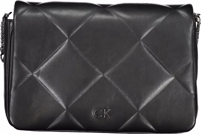 Calvin Klein Black Polyester Women's Shoulder Bag