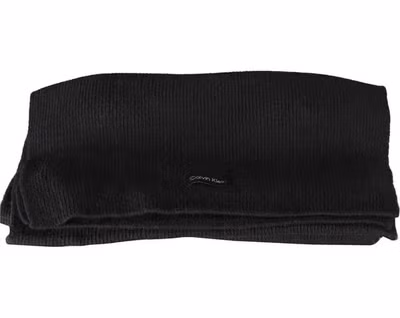 Black Cotton Women Scarf
