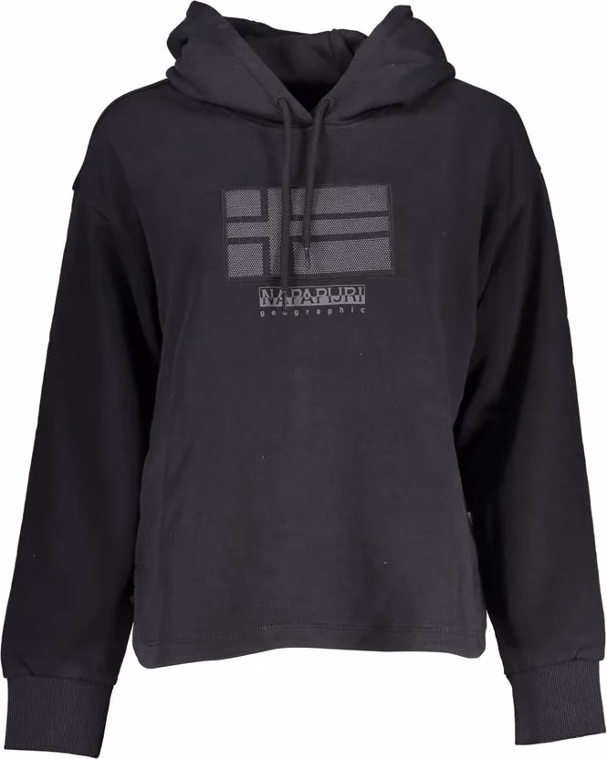 Napapijri Black Cotton Women's Hoodie