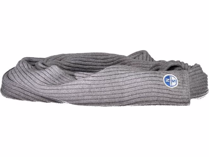 North Sails Grigio Cotton Men Scarf