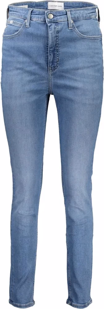 Calvin Klein Azzurro Cotton Women Jeans