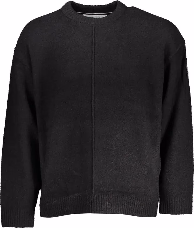 Calvin Klein Nero Cotton Men Sweater
