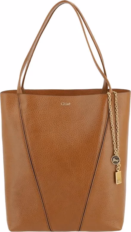 Chloé Brown Calf Leather Bos Taurus Shoulder Bag
