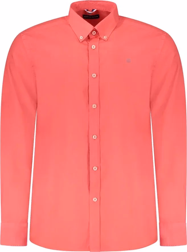 North Sails Rosso Cotton Men Shirt