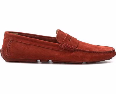 Bordeaux Leather Moccassin