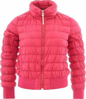 Fuchsia Polyamide Bomber