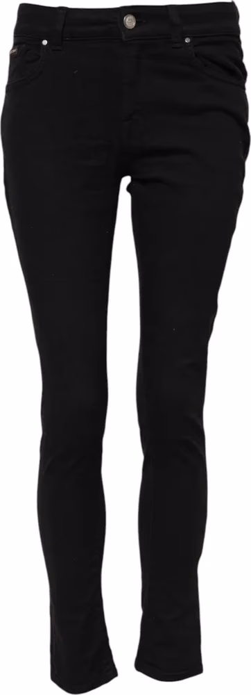 Dolce & Gabbana Black Cotton Skinny Mid Waisted Denim Jeans