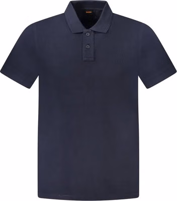 Blu Cotone Uomo Polo