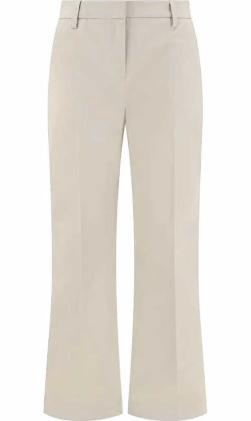 True Royal Sandy Beige Cotton Pants