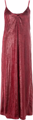 Bordeaux Polyester Cocktail Dress