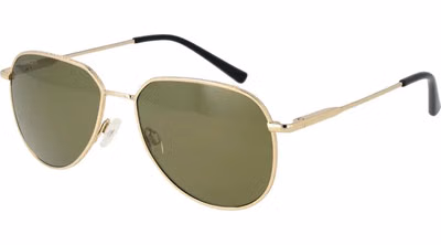 Gold Plastic Sunglasses