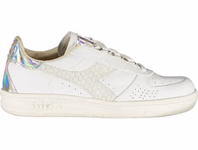 White Leather Women Sneaker